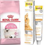 Royal Canin Kitten Yavru 2 kg Kedi Maması + Gimcat Multivitamin 20 gr (Original) Kedi Ödülü