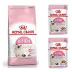 Royal Canin Kitten Yavru 4 kg Kuru Kedi Mama + Kitten 2x85 gr Yaş Mama