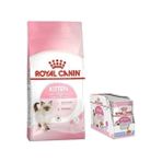 Royal Canin Kitten Yavru Kedi Maması 10 Kg, Royal Canin Kitten Gravy Yaş Mama X 12 Adet