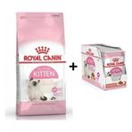Royal Canin Kitten Yavru Kedi Maması 4 kg + 12 Adet Yaş Mama