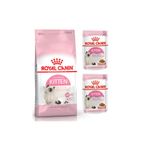 Royal Canin Kitten Yavru Kedi Maması 4 Kg + Kitten Yaş Mama 2 Adet (Original)