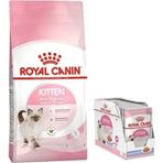 Royal Canin Kitten Yavru Kuru Kedi Maması 10 kg + Royal Canin 12x85 gr Kitten Instinctive Gravy Yaş Kedi Maması
