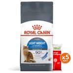Royal Canin Light Weight Düşük Kalorili Kedi Maması 1,5 Kg + 5 Adet Wooc Lolipop Ödül
