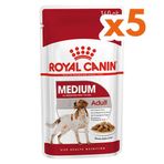 Royal Canin Medium Adult Gravy 5x140 gr Köpek Yaş Maması