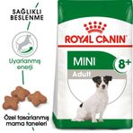 Royal Canin Mini Adult +8 Küçük Irk Yaşlı 2 kg Köpek Maması + Temizlik Mendili