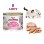 Royal Canin Mother And Babycat Ultra Soft Mousse Yaş Anne Yavru 3x195 gr Kedi Maması