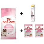 Royal Canin Mother Babycat 2 kg Yavru Kuru Kedi Maması + Rc 2x85 gr Yaş Mama + Gimcat 20 gr Malt