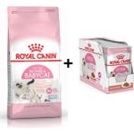 Royal Canin Mother Babycat 4 kg Yavru Kuru Kedi Maması + 12 Adet Yaş Mama