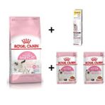 Royal Canin Mother BabyCat Yavru Kuru Kedi Maması 4 Kg + 2 Adet RC Yaş Mama 85 gr + 20 gr GimCat Malt