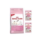 Royal Canin Mother&Baby Yavru Kedi Maması 4 Kg + Yavru Yaş Mama 2 Adet (Original)
