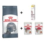 Royal Canin Oral Care Kedi Maması 1,5 Kg + 2 Adet RC Yaş Mama 85 gr + 20 gr GimCat Malt