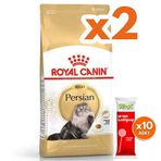 Royal Canin Persian İran Kedilerine Özel Mama 2 Kg x 2 Adet + 10 Adet Wooc Lolipop Ödül