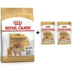 Royal Canin Pomeranian 3 kg Yetişkin Köpek Maması + 2 Adet Hediye Yaş Mama