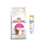 Royal Canin Savour Exigent Seçici 2 kg Kuru Kedi Maması + Gimcat Anti-Hairball Malt Paste 20 gr Kedi Macunu