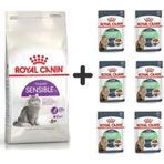 Royal Canin Sensible 33 2 kg Kuru Kedi Maması + 6 Adet Yaş Mama
