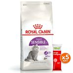 Royal Canin Sensible Hassas Kedi Maması 4 Kg + 5 Adet Wooc Lolipop Ödül