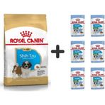 Royal Canin Shih Tzu Puppy 1.5 kg Yavru Köpek Maması + 6 Adet Yaş Mama