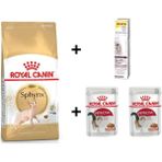 Royal Canin Sphynx Yetişkin Kedi Maması 2 kg + 2 Adet Rc Yaş Mama 85 gr