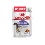 Royal Canin Sterilised Jelly Pouch 12x85 gr Kısır Kedi Yaş Maması