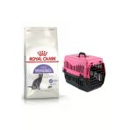 Royal Canin Sterilised Kedi Maması 4 Kg + Pembe Taşıma Çantası 49 Cm (Original)