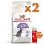 Royal Canin Sterilised Kısırlaştırılmış Kedi Maması 15 Kg x 2 Adet + 30 Adet Wooc Lolipop Ödül