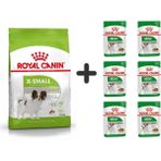 Royal Canin X-Small Puppy Küçük Irk 3 kg Yavru Köpek Maması + 6 Adet Yaş Mama