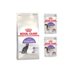 Royal Canin Yetişkin Sterilised 37 Kedi Maması 2 Kg + Sterilised Yaş Mama 2 Adet (Original)