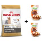 Royal Canin Yorkshire Terrier 1.5 kg Köpek Maması + 2x80 gr Wooc Ödül