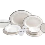 Royal Canterbury Milada Platinum 55 Parça Yemek Takımı