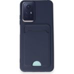 Royal Case Redmi Note 12S Kılıf Kart Hazneli Silikon Kapak Ryc/kelvin - Lacivert
