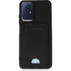 Royal Case Redmi Note 12S Kılıf Kart Hazneli Silikon Kapak Ryc/kelvin - Siyah
