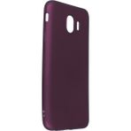 Royal Case Samsung Galaxy J4 Kılıf Esnek Yapılı Ince Standart Ruber Kapak Ryc/first - Mürdüm
