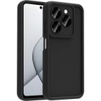 Royal Case Tecno Spark 20 Pro 5g Kılıf Esnek ve Yumuşak Dokulu Telefonu Çizmeyen Soft Silikon Kapak Royal Case/ananas - Siyah