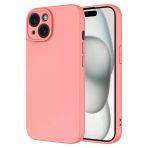 Royal Cover İphone 15 Plus Lansman Kılıf İçi Dolgulu Esnek Soft Yapılı Premium Silikon Kapak Rcv/Mara