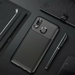 Royal Cover Samsung Galaxy A10s Kılıf El İzi Yapmayan Yüksek Kaliteli Silikondan Üretilmiş Premium Kapak Rcv/Negro