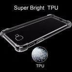 Royal Cover Samsung Galaxy J4 Plus Uyumlu Şeffaf Sert Ve Köşe Korumalı Silikon Kılıf Rcv/Nitro