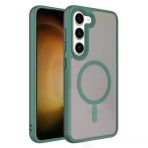 Royal Cover Samsung Galaxy S23 Plus Magsafe Özellikli Ve Renkli Şık Premium Silikon Kılıf Rcv/Flet