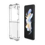 Royal Cover Samsung Galaxy Z Flip 6 Uyumlu Şeffaf Sert Ve Köşe Korumalı Silikon Kılıf Rcv/Nitro