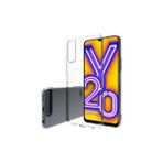 Royal Cover Vivo Y20 Kılıf Esnek ve Şeffaf Premium Tpu Silikon Kapak Rcv / Ss