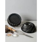 Royal Gross 2’li Rüzgar Granit Döküm Kek & Tart Kalıbı 26 cm – Siyah