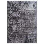 Royal Halı Alanis QG02A Antrasit Pamuk Akrilik Yumuşak Silinebilir Modern Kilim Halı ANTRASİT 120 x 180
