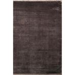 Royal Halı Nil NB01A Yumuşak Dokulu Üst Kalite Viskon İplik 120 Tarak İpek Halı ANTRASİT
