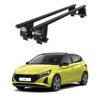 Royal Hyundai i20 (2020 ve Sonrası) Uyumlu Siyah Kilitli Ara Atkı Port Bagaj Tavan Barı