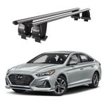 Royal Hyundai Sonata VII (2015-2019) Uyumlu Gri Ara Atkı Port Bagaj Tavan Barı