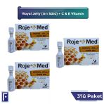 Royal Jelly 1000 Mg Arı Sütü Fresh Vitamin C Vitamin E 3'Lü Avantaj Paketi