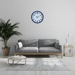 Royal Lacivert 36 Cm Duvar Saati