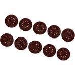Royal Love 10 Adet Kanca ve Döngü Zımpara Diskleri Yuvarlak Zımpara Kumlama Levha 225MM 9 '' 2000 # (Yurt Dışından)