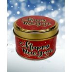 Royal Mum Yılbaşı Serisi New Year Ginger Bread Tarçın Zencefil Kokulu Teneke Mum