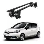 Royal Renault Grand Scenic (2013-2016) Uyumlu Siyah Kilitli Ara Atkı Port Bagaj Tavan Barı