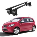 Royal Seat Mii (2012-2021) Uyumlu Siyah Kilitli Ara Atkı Port Bagaj Tavan Barı